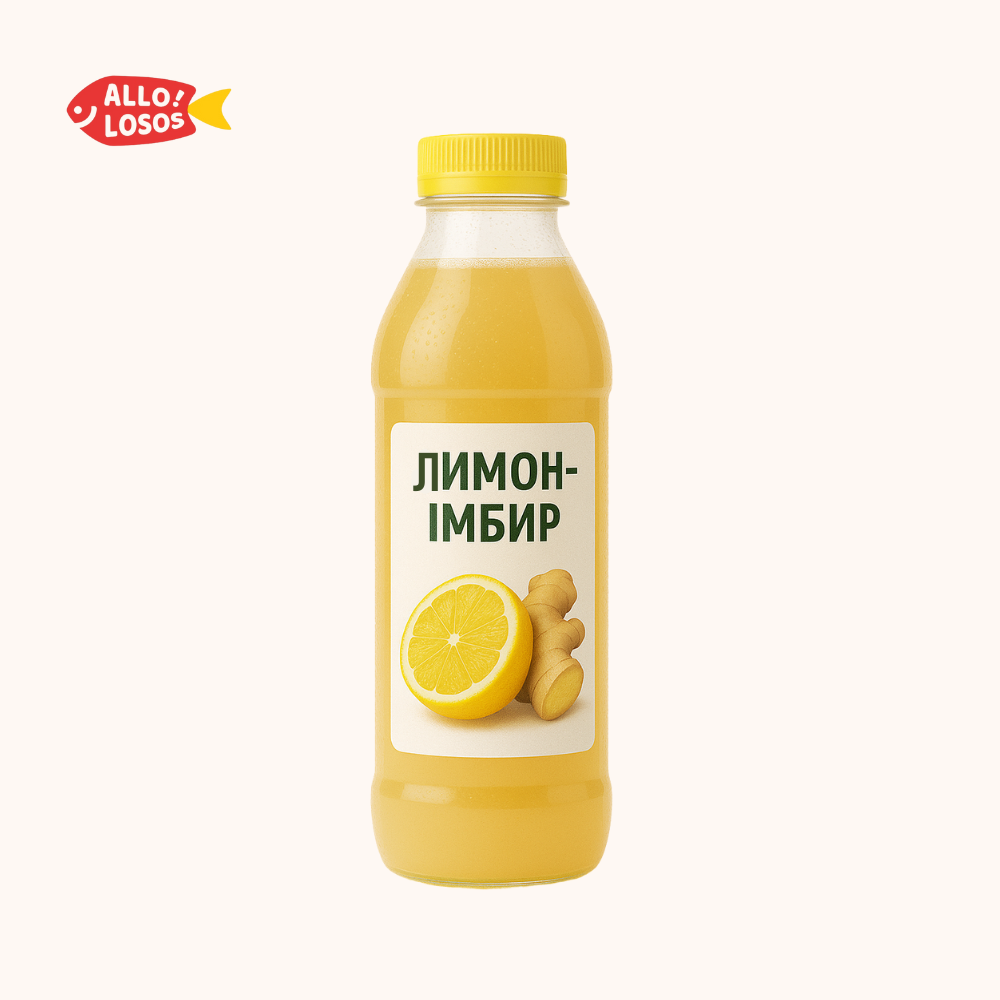 Суши Запорожье, Морс Імбир-Лимон 330 мл