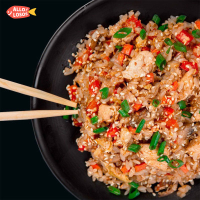 Суши Запорожье, Тяхан с курицей и овощами